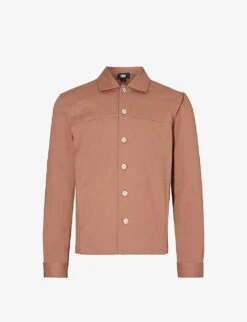 Paige Elsmar Pleated-cuff Regular-fit Stretch-denim Jacket