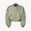 A-2 Padded Boxy-fit Shell Bomber Jacket -Selfidges Launches R04149481 SWAMP M