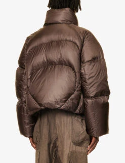 UVR Padded Boxy-fit Shell-down Jacket -Selfidges Launches R04149484 MUD ALT04