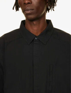 01 Zip-pocket Boxy-fit Cotton-poplin Shirt -Selfidges Launches R04149487 POLLUTION ALT04