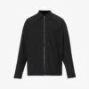 Prada Brand-embellished Regular-fit Wool-blend Shirt -Selfidges Launches R04152249 BLACK M