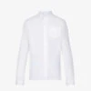 Prada Patch-pocket Regular-fit Cotton-poplin Shirt