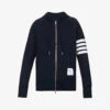 Four-bar Zipped Cotton-jersey Hoody -Selfidges Launches R04152262 NAVY M