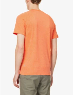 Lululemon Metal Vent Tech 2.0 Regular-fit Stretch-woven T-shirt -Selfidges Launches R04153887 ORANGECORAL ALT03