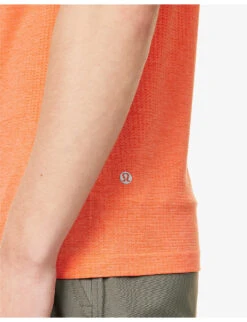 Lululemon Metal Vent Tech 2.0 Regular-fit Stretch-woven T-shirt -Selfidges Launches R04153887 ORANGECORAL ALT04