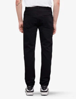 THE KOOPLES Straight-leg Regular-fit Stretch-denim Jeans -Selfidges Launches R04154634 BLA04 ALT03