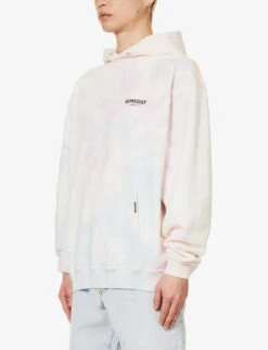 Represent Owners' Club Tie-dye Print Relaxed-fit Cotton-jersey Hoody 9 Represent Owners' Club Tie-dye Print Relaxed-fit Cotton-jersey Hoody -Selfidges Launches R04157362 TIEDYE ALT02