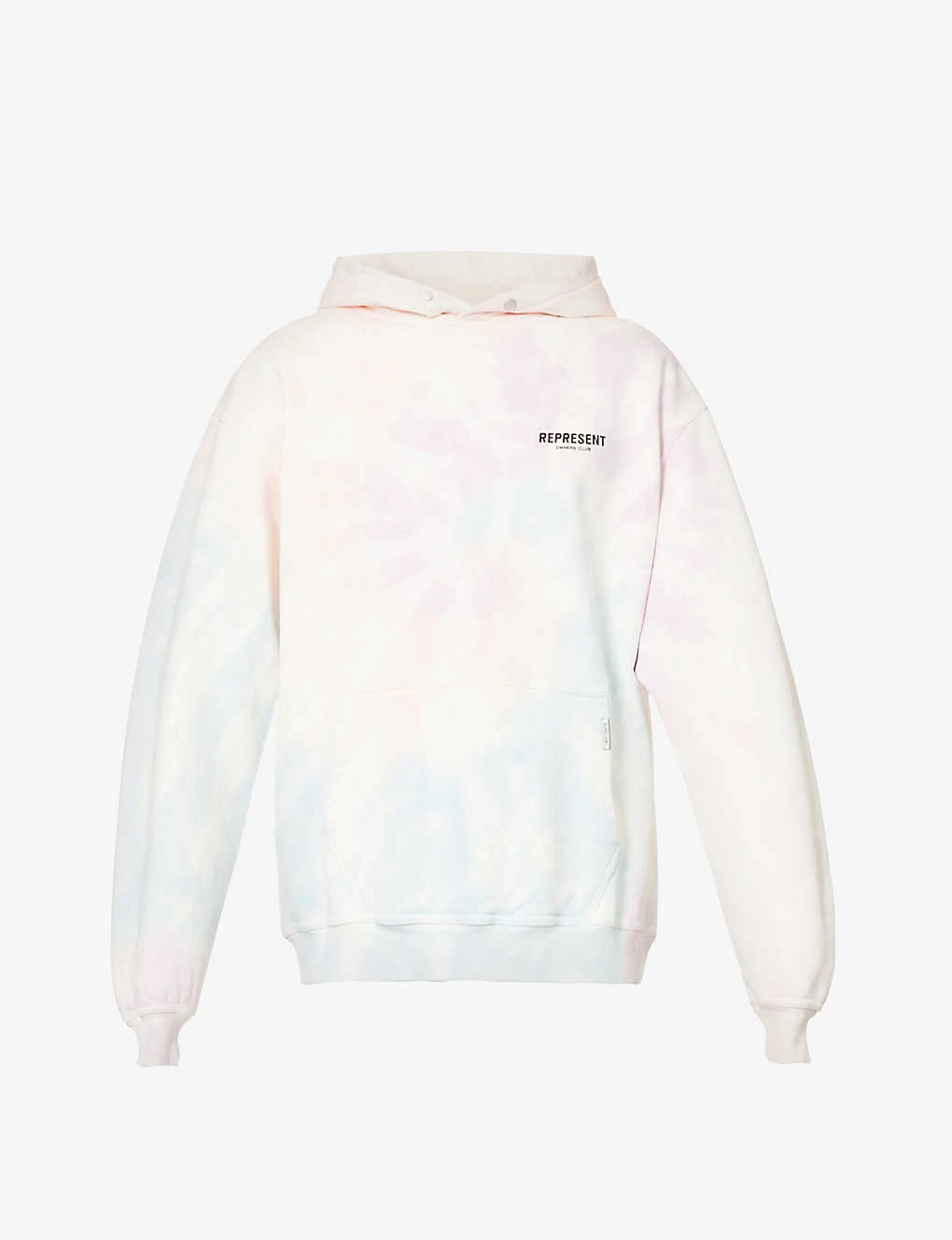 Represent Owners' Club Tie-dye Print Relaxed-fit Cotton-jersey Hoody 3 Represent Owners' Club Tie-dye Print Relaxed-fit Cotton-jersey Hoody