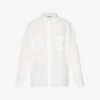 Acne Studios Sandrok Western Graphic-print Oversized Woven Shirt -Selfidges Launches R04157568 OFFWHITE M