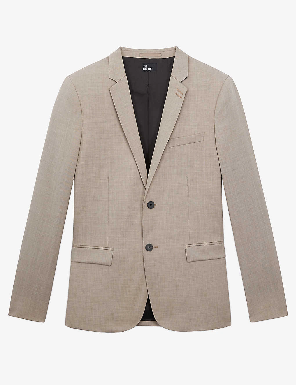 THE KOOPLES Peak-lapel Single-breasted Wool Suit Jacket 3 THE KOOPLES Peak-lapel Single-breasted Wool Suit Jacket