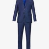 PAUL SMITH Dot Single-breasted Regular-fit Wool Suit -Selfidges Launches R04165089 INKYBLUE M
