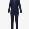 PAUL SMITH Single-breasted Slim-fit Wool Suit -Selfidges Launches R04165091 VERYDARKNAVY M