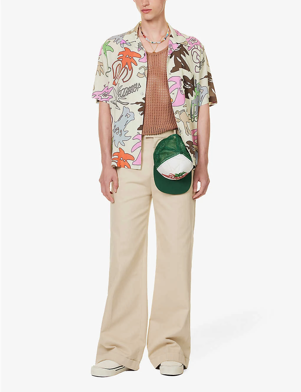 Palm Angels Palmity Graphic-print Relaxed-fit Twill Bowling Shirt 4 Palm Angels Palmity Graphic-print Relaxed-fit Twill Bowling Shirt - Image 2