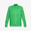 Brand-embossed Funnel-neck Regular-fit Knitted Jacket -Selfidges Launches R04166418 ABSYNTHE M