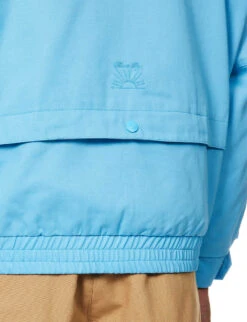 Day Tripper Brand-embroidered Relaxed-fit Cotton-twill Bomber Jacket -Selfidges Launches R04166684 VINTAGEBLUE ALT05