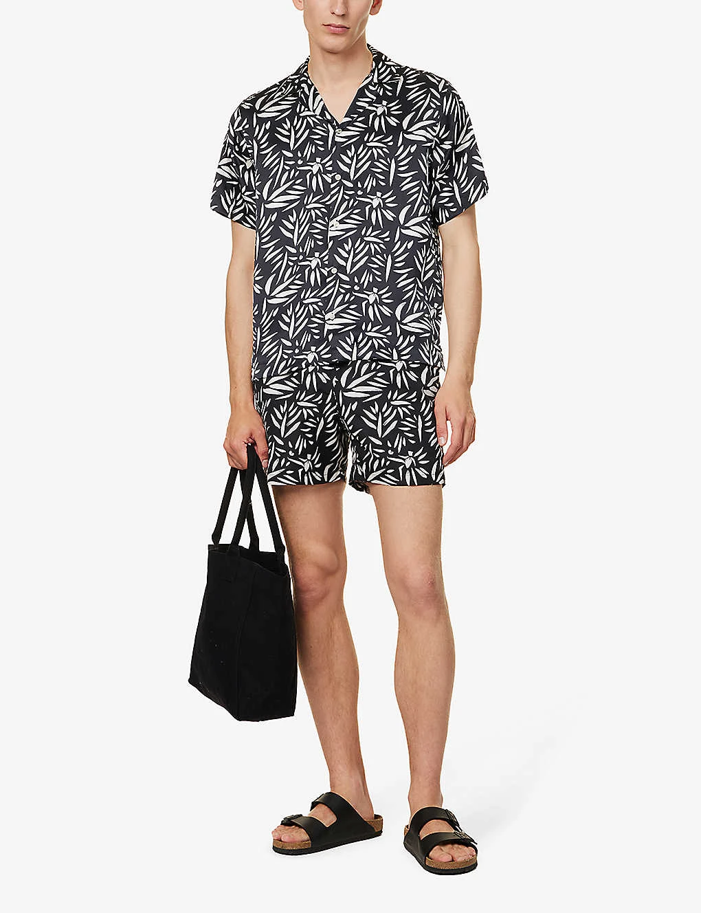 Abstract-print Regular-fit Silk Shirt 4 Abstract-print Regular-fit Silk Shirt - Image 2