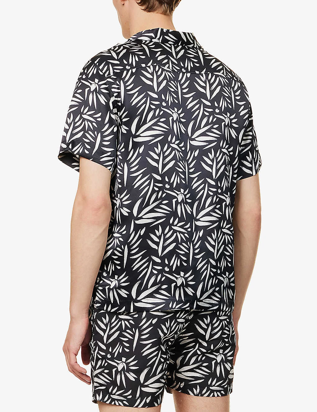 Abstract-print Regular-fit Silk Shirt 6 Abstract-print Regular-fit Silk Shirt - Image 4