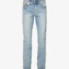 True Religion Ricky Straight-leg Slim-fit Stretch-denim Jeans -Selfidges Launches R04168101 DARBLIGHTWASH M