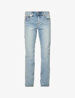 True Religion Ricky Straight-leg Slim-fit Stretch-denim Jeans