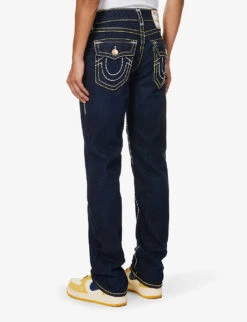 True Religion Ricky Regular-fit Straight-leg Stretch-denim Jeans 10 True Religion Ricky Regular-fit Straight-leg Stretch-denim Jeans -Selfidges Launches R04168117 WHISKBROOMDARKWASH ALT03