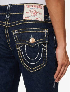 True Religion Ricky Regular-fit Straight-leg Stretch-denim Jeans 11 True Religion Ricky Regular-fit Straight-leg Stretch-denim Jeans -Selfidges Launches R04168117 WHISKBROOMDARKWASH ALT04