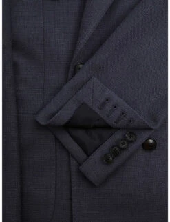 Reiss Admire Double-breasted Textured Stretch Wool-blend Blazer -Selfidges Launches R04168846 AIRFORCEBLUE ALT04