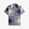 Reiss Loxley Graphic-print Regular-fit Woven Shirt