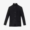 CORNELIANI Unconstructed Patch-pocket Regular-fit Wool And Cashmere Blend Jacket -Selfidges Launches R04170917 NAVY M