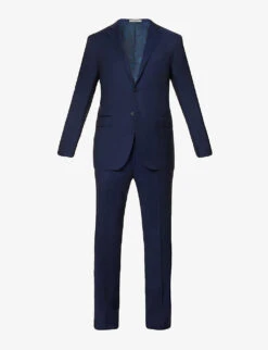 CORNELIANI Super 130s Single-breasted Regular-fit Wool Suit