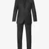 CORNELIANI Super 130s Single-breasted Slim-fit Wool Suit -Selfidges Launches R04170933 MIDGREY M