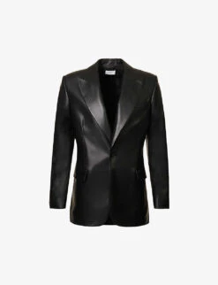 Bally Single-breasted Leather Jacket