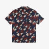 Ted Baker Goyt Spot-print Short-sleeve Stretch-cotton Shirt -Selfidges Launches R04172747 MULTICOL M