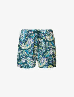 Bjorn Borg Paisley-print Elasticated Waistband Regular-fit Swim Shorts