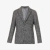 Giorgio Armani Single-breasted Notched-lapel Woven Jacket