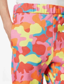 Camouflage-patterned Tapered-leg Regular-fit Cotton-jersey Jogging Bottoms 11 Camouflage-patterned Tapered-leg Regular-fit Cotton-jersey Jogging Bottoms -Selfidges Launches R04173439 CAMO ALT04