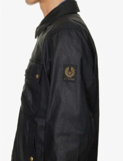 BELSTAFF Tour Regular-fit Waxed-cotton Overshirt -Selfidges Launches R04180824 DARKNAVY ALT04