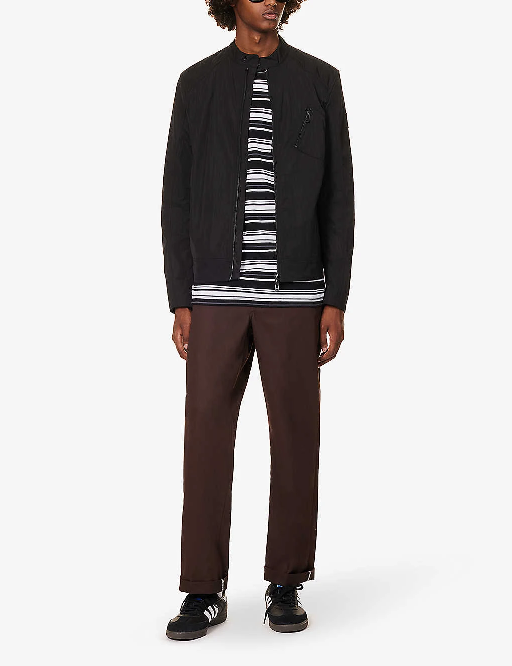 BELSTAFF V Racer Brand-patch Shell Jacket 4 BELSTAFF V Racer Brand-patch Shell Jacket - Image 2