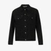 Valentino Dropped-shoulder Waist-adjuster Boxy-fit Denim Jacket -Selfidges Launches R04181433 BLACK M