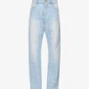 Versace Brand-print Straight-leg Regular-fit Jeans -Selfidges Launches R04181576 AZZURO M