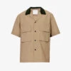 Sacai Taffeta Flap-pocket Boxy-fit Shell Shirt