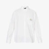 Jacquemus La Chemise Simon Bow-embellished Boxy-fit Stretch-cotton Shirt 2 Jacquemus La Chemise Simon Bow-embellished Boxy-fit Stretch-cotton Shirt -Selfidges Launches R04182833 WHITE M