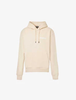 Le Sweatshirt Jacquemus Logo-print Relaxed-fit Organic-cotton Hoody