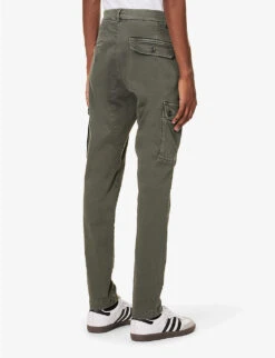 Replay Jaan Regular-fit Tapered-leg Stretch-cotton Blend Cargo Trousers 10 Replay Jaan Regular-fit Tapered-leg Stretch-cotton Blend Cargo Trousers -Selfidges Launches R04186413 MILITARYGREEN ALT03