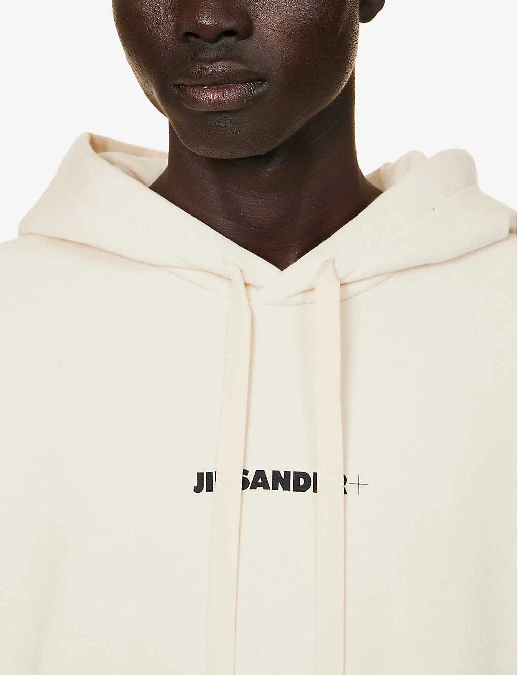 Jil Sander Logo-print Dropped-shoulder Cotton-jersey Hoody 6 Jil Sander Logo-print Dropped-shoulder Cotton-jersey Hoody - Image 4