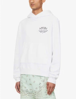 Amiri Arts District Graphic-print Cotton-jersey Hoody 10 Amiri Arts District Graphic-print Cotton-jersey Hoody -Selfidges Launches R04188171 WHITE ALT02