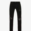 Amiri MX1 Bandana Distressed Straight-leg Jeans -Selfidges Launches R04188193 BLACK M