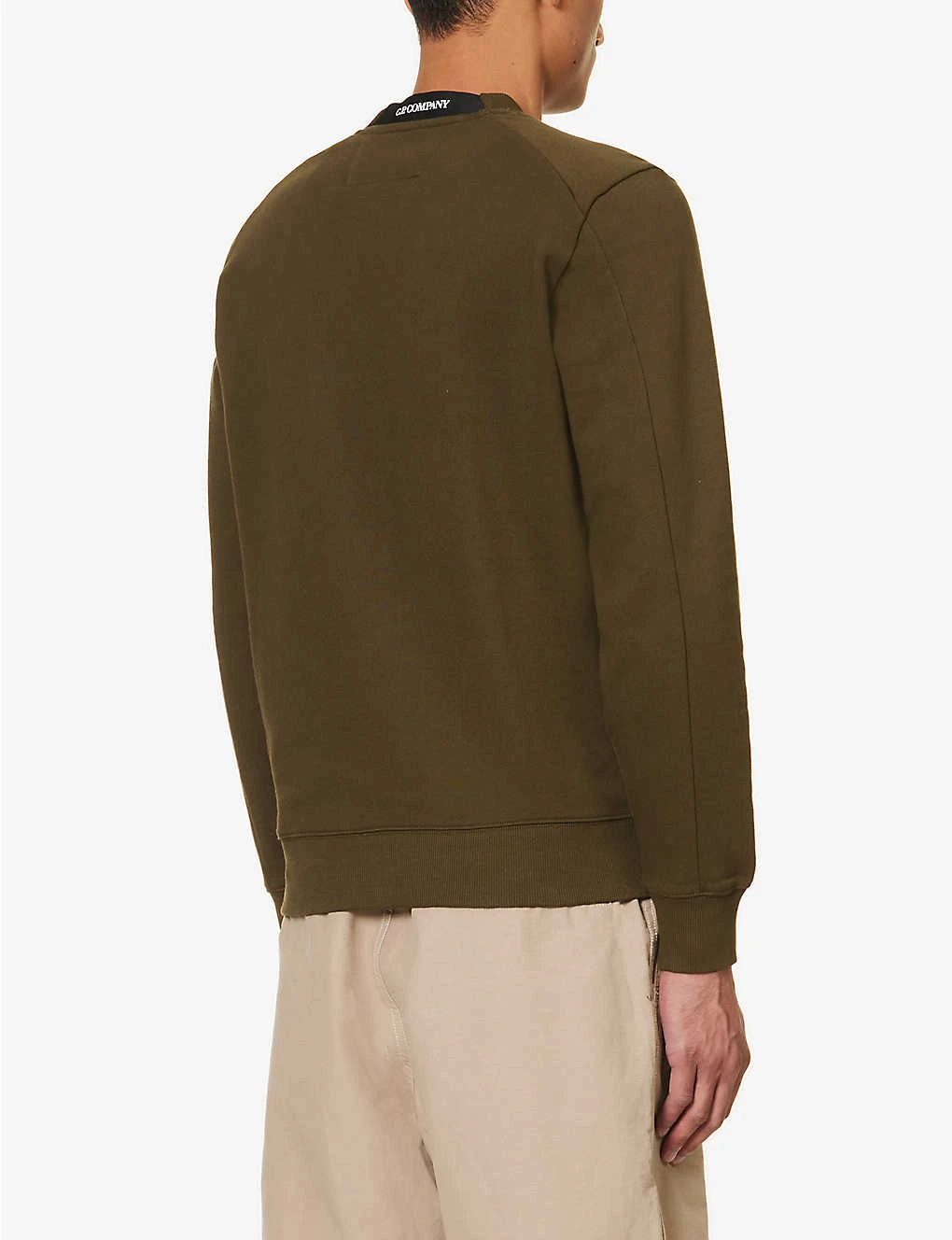 Lens-compartment Crewneck Cotton-jersey Sweatshirt 6 Lens-compartment Crewneck Cotton-jersey Sweatshirt - Image 4