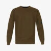 Lens-compartment Crewneck Cotton-jersey Sweatshirt -Selfidges Launches R04189361 IVYGREEN M