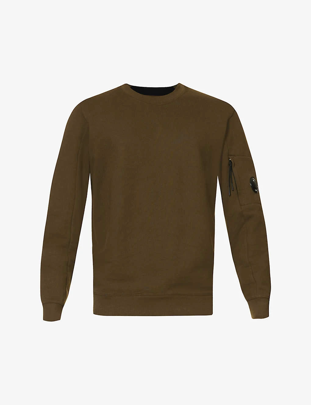 Lens-compartment Crewneck Cotton-jersey Sweatshirt 3 Lens-compartment Crewneck Cotton-jersey Sweatshirt