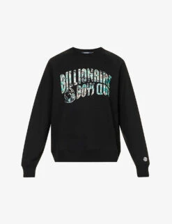 Billionaire Boys Club Camo Arch Logo-print Cotton-jersey Sweatshirt